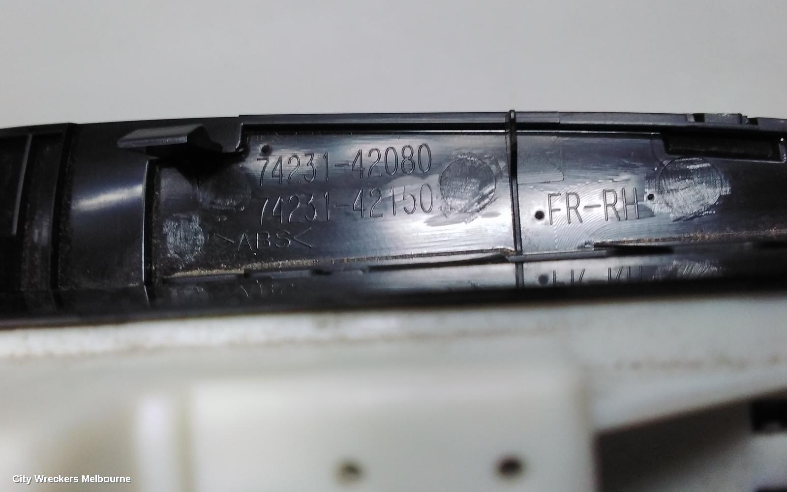 TOYOTA RAV4 PWR DR WIND SWITCH, RH FRONT (MASTER SWITCH), ACA33, 10/2007 - 11/2012