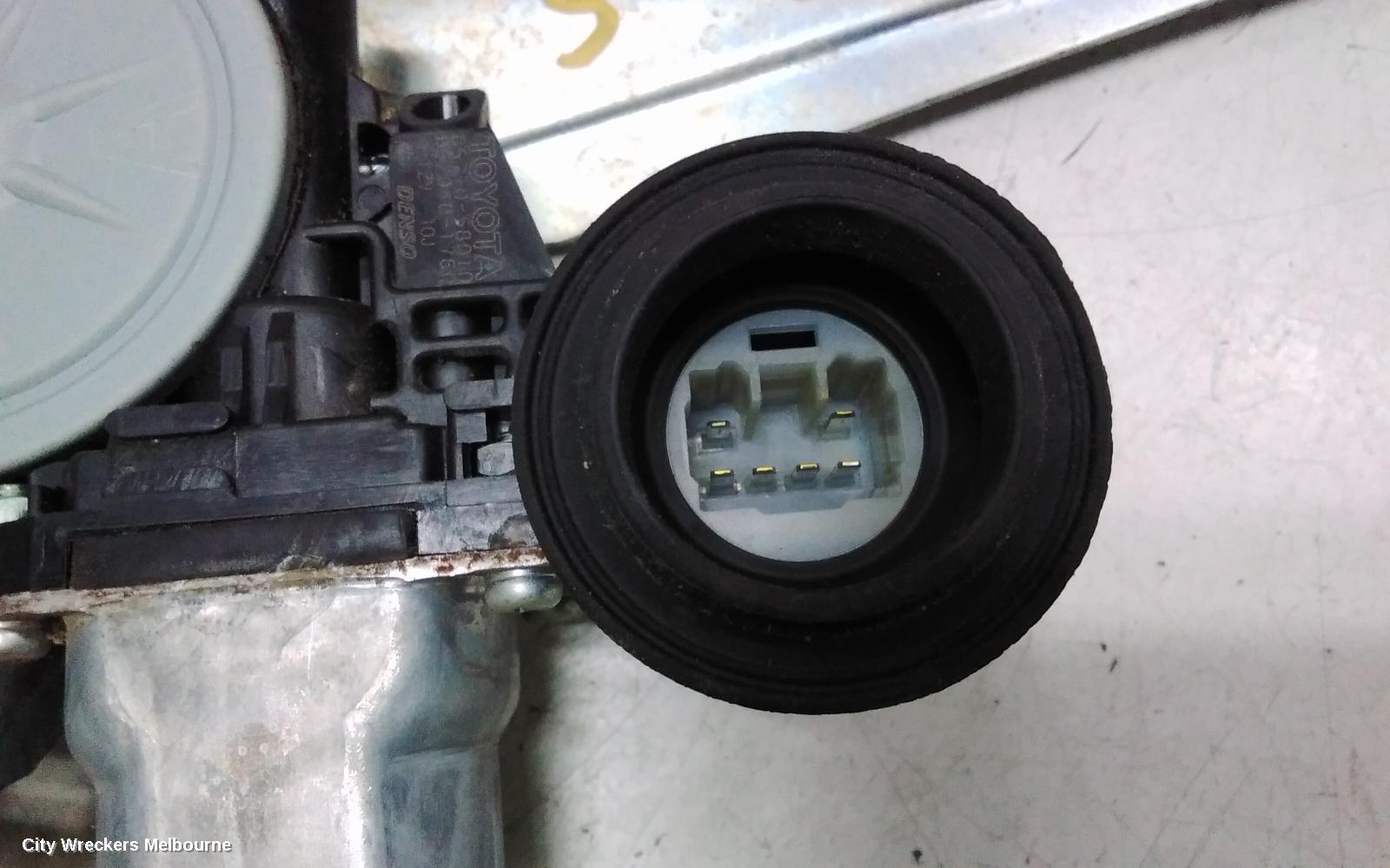 TOYOTA PRADO LEFT REAR WND REG/MOTOR, 120 SERIES, POWER, 02/2003 - 10/2009