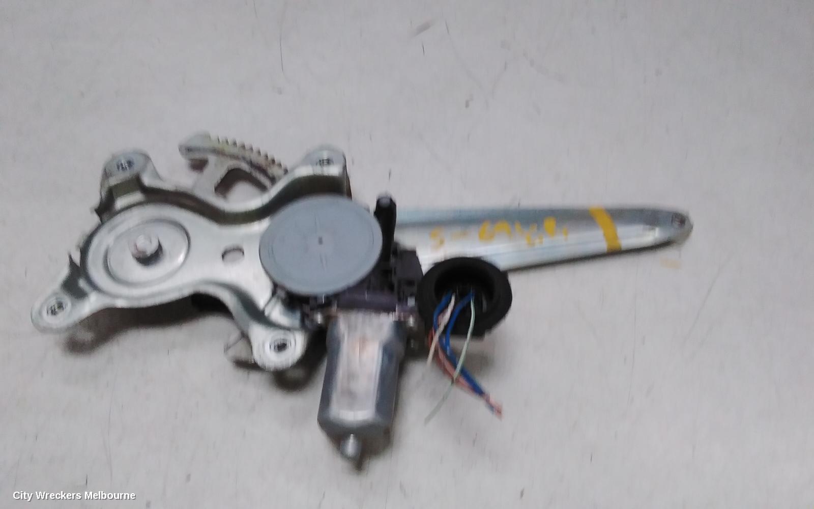 TOYOTA PRADO LEFT REAR WND REG/MOTOR, 120 SERIES, POWER, 02/2003 - 10/2009