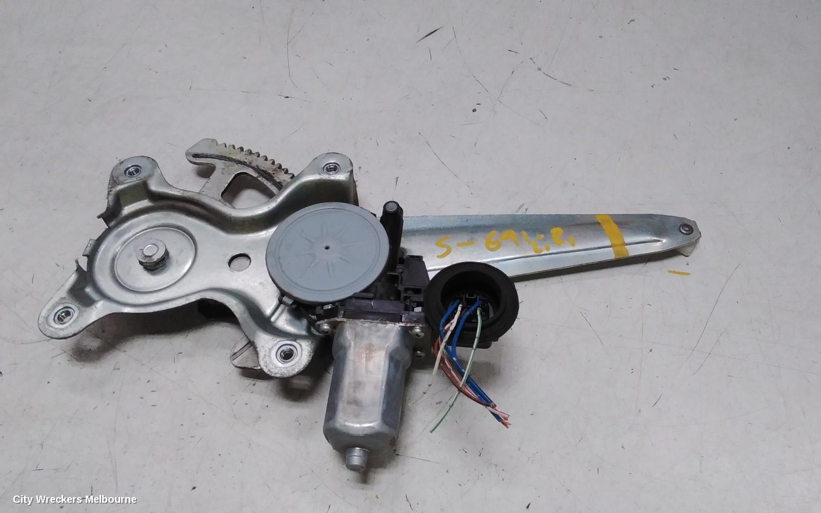 TOYOTA PRADO LEFT REAR WND REG/MOTOR, 120 SERIES, POWER, 02/2003 - 10/2009