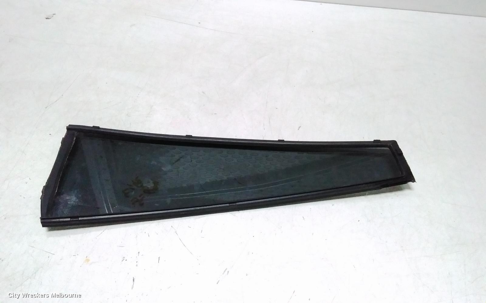 TOYOTA PRADO LEFT REAR 1/4 DOOR GLASS, 120 SERIES, DARK TINT, 02/2003 - 10/2009