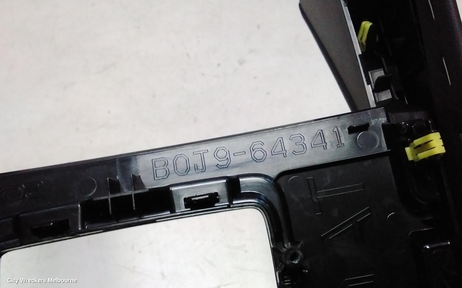 MAZDA 3 GEAR STICK/SHIFTER, BP, AUTO T/M, 03/2019 ONWARDS