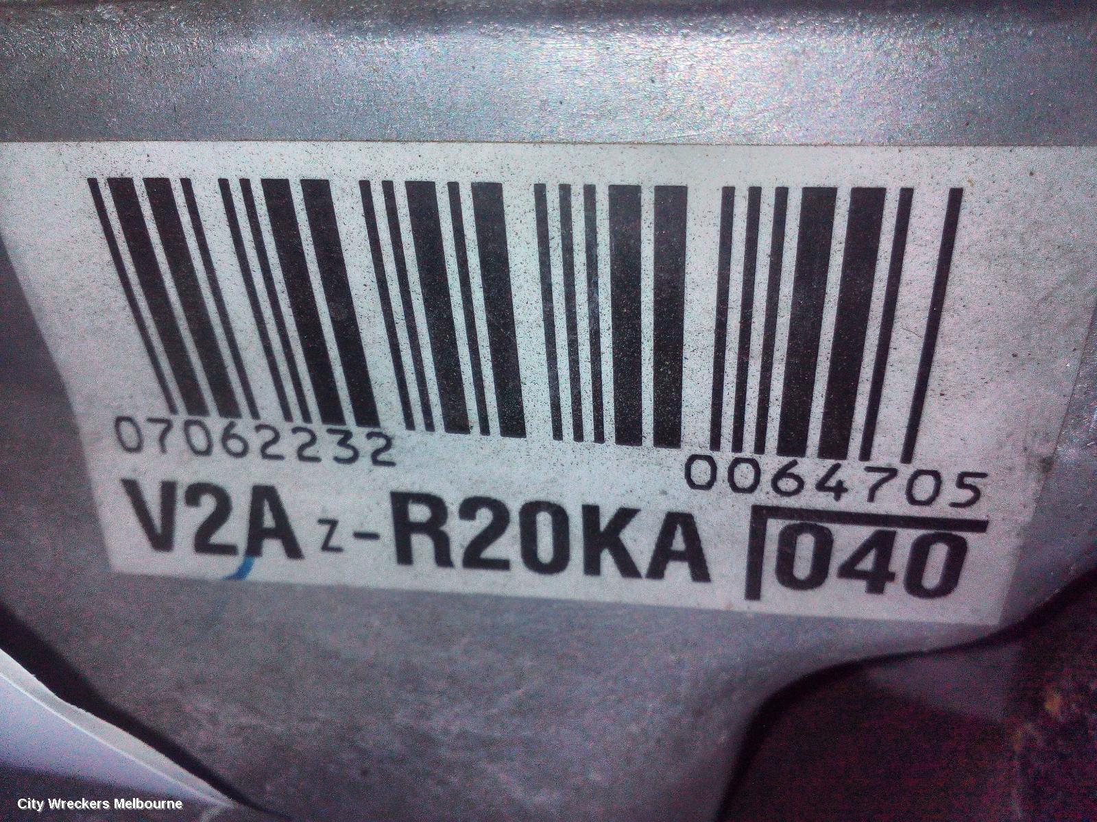 TOYOTA ALPHARD ENGINE, 2ND GEN, PETROL, 2.4, 2AZ-FE, 08-15