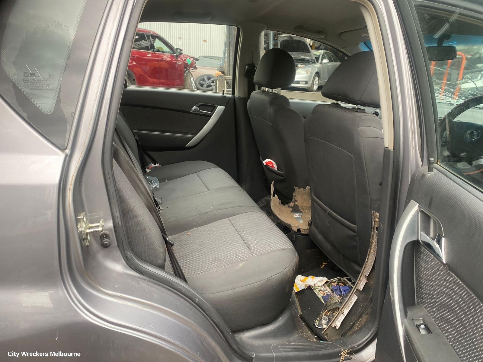 HOLDEN BARINA SEATBELT/STALK, CENTRE REAR, SEAT BELT STALK ONLY, HATCH, TK, 07/2008 - 12/2012