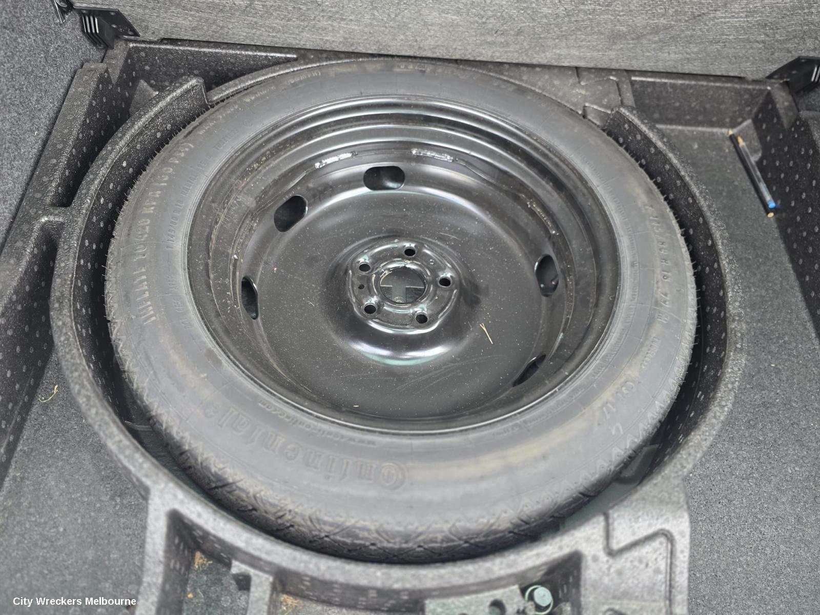 VOLKSWAGEN TIGUAN WHEEL STANDARD/STEEL, SPARE, 18X4IN, 5N, 05/2008 - 08/2016