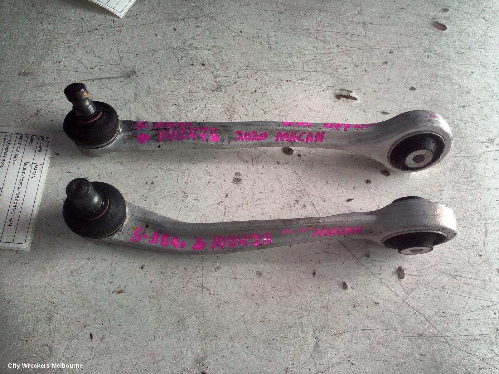 PORSCHE MACAN RIGHT FRONT UPPER CONTROL ARM, FRONT, 95B, 06/2014 ONWARDS