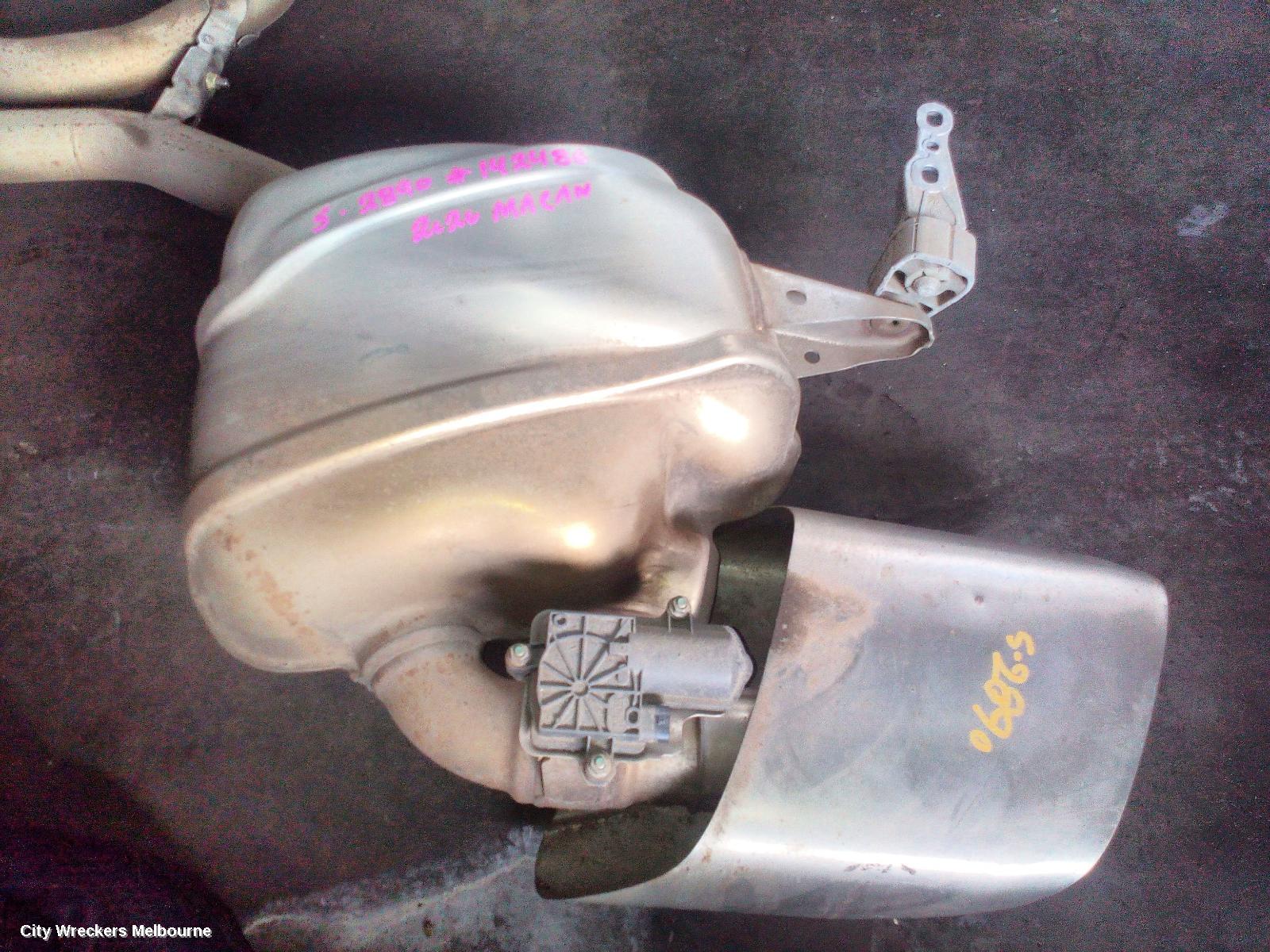 PORSCHE MACAN EXHAUST SYSTEM, 95B, 06/2014 - 12/2025