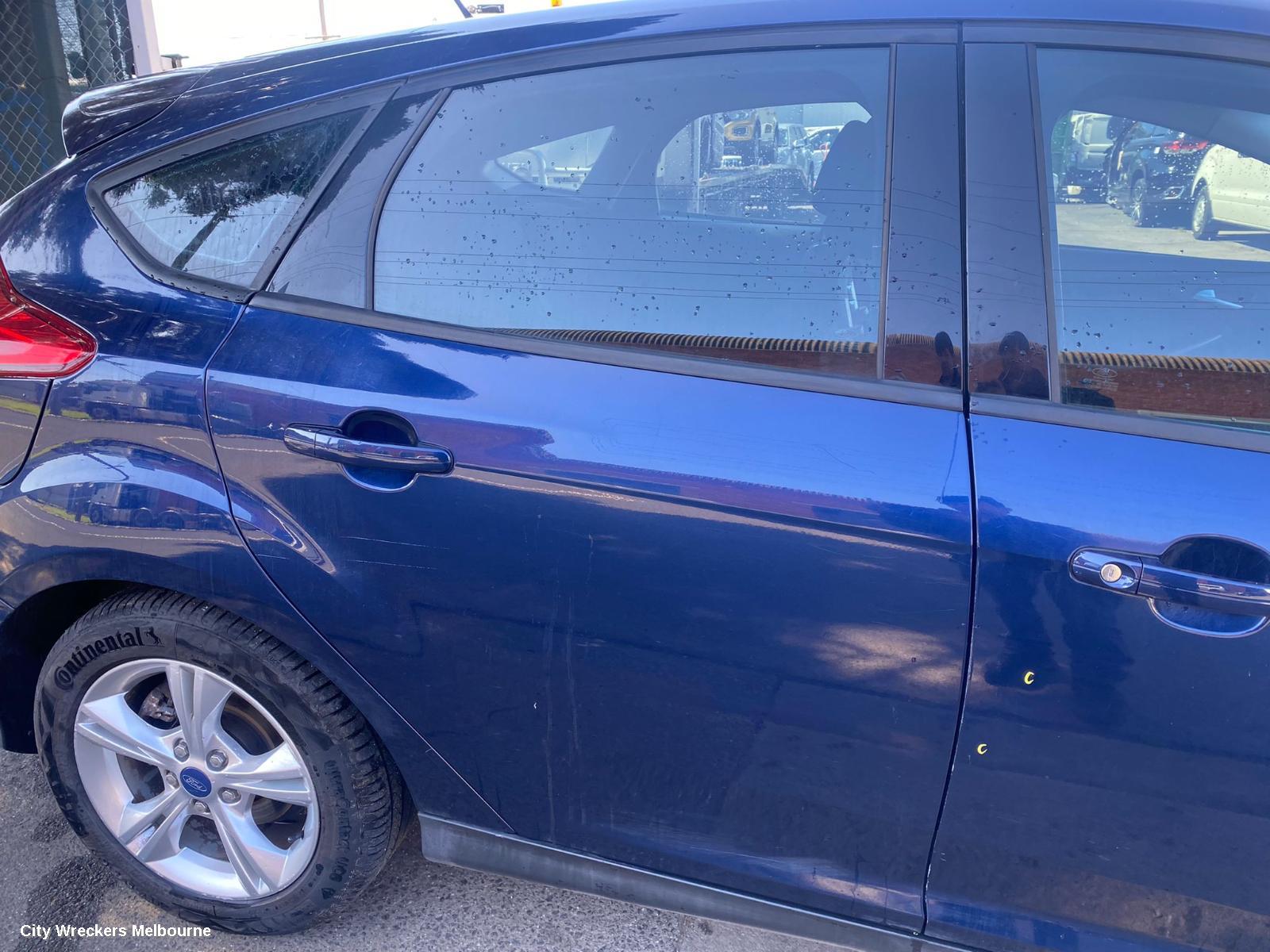FORD FOCUS RIGHT REAR DOOR, LW, VIN WF0, 08/2011 - 09/2013