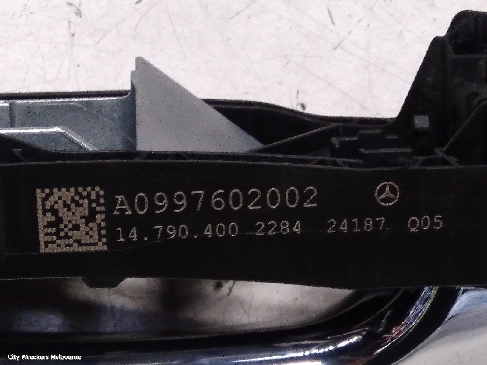 MERCEDES EQA DOOR HANDLE, H243, RH FRONT, OUTER, 01/2021 ONWARDS