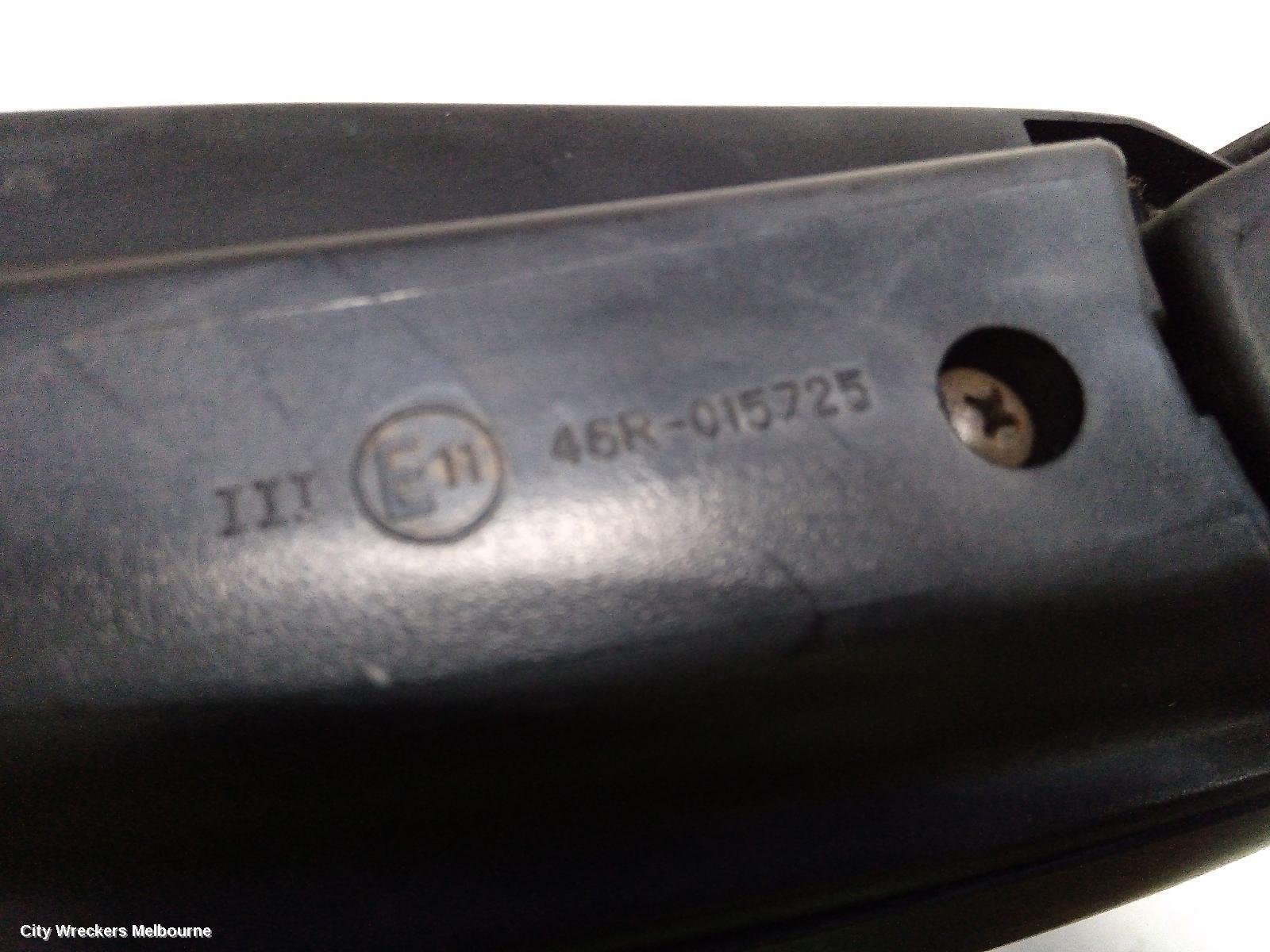 MAZDA 323 LEFT DOOR MIRROR, BJ, MAN, SEDAN/HATCH, 09/1998 - 12/2003
