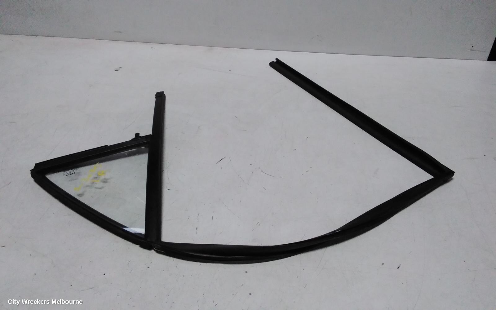 KIA RIO LEFT REAR 1/4 DOOR GLASS, YB, 12/2016 - 06/2023
