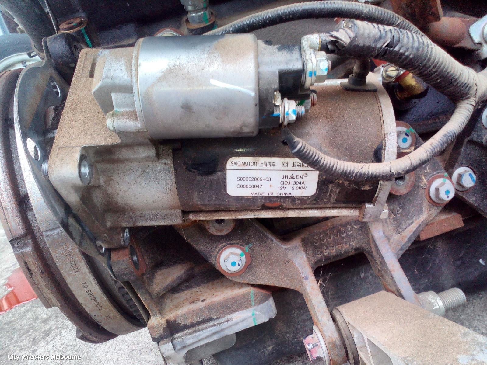 LDV V80 STARTER, DIESEL, 2.5, TURBO, 01/2013 - 12/2023