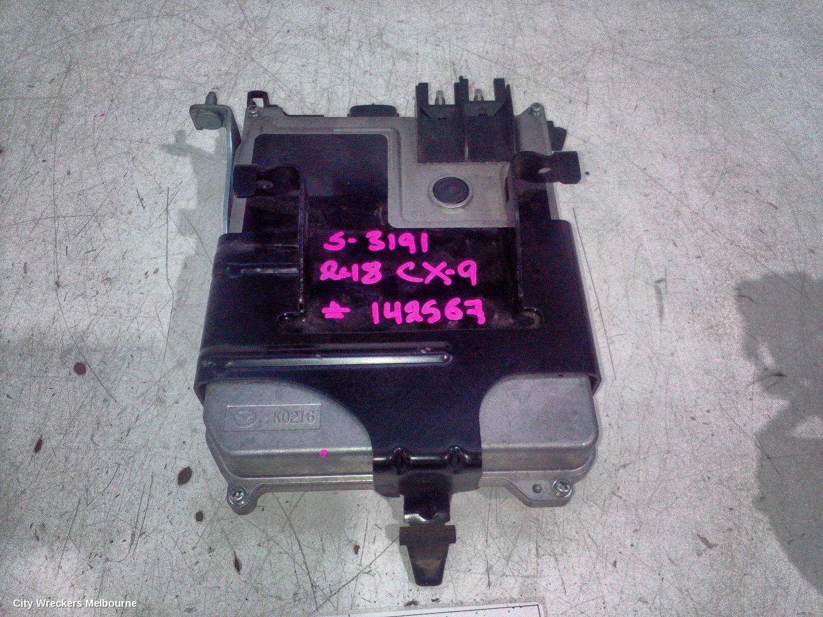 MAZDA CX9 ECU, BATTERY CONTROL MODULE, TC, 07/2016 - 12/2024