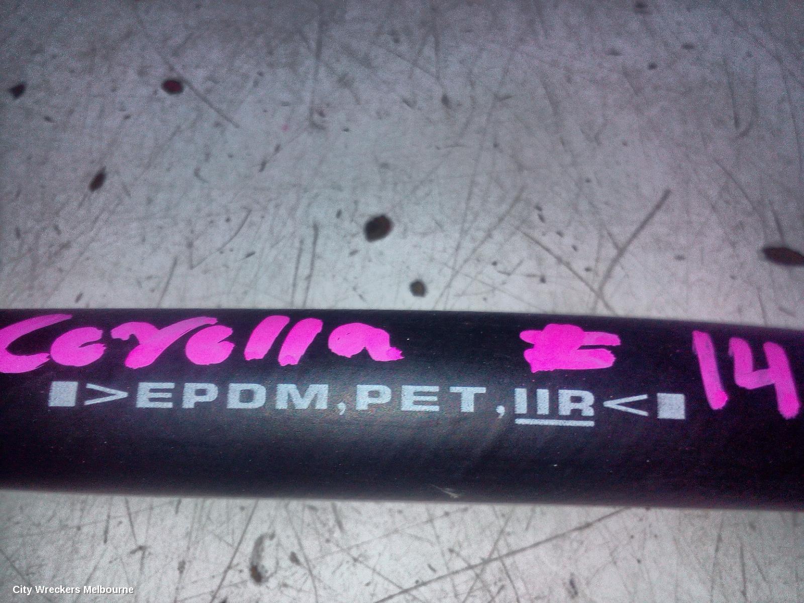 TOYOTA COROLLA A/C HOSES, E210, PETROL, 2.0, M20A-FKS, COMPRESSOR TO EVAPORATOR, 07/2018 ONWARDS