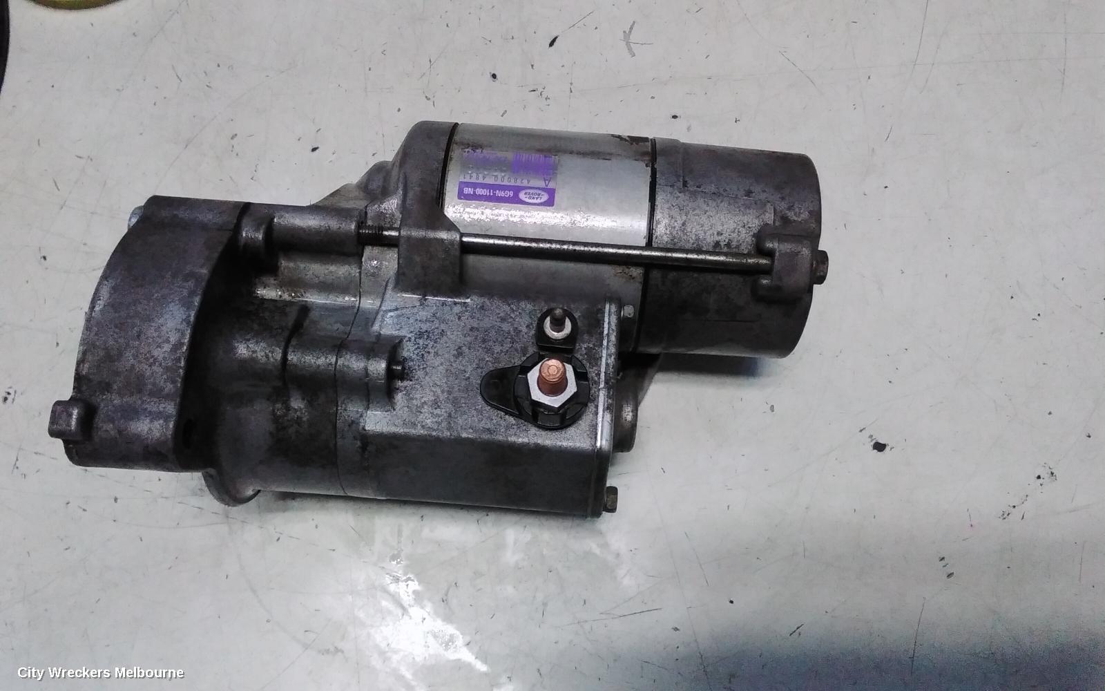 LAND ROVER RANGEROVER EVOQUE STARTER, DIESEL, 2.2, TURBO, AUTO T/M, 6 SPEED, L538, 11/2011 - 02/2014