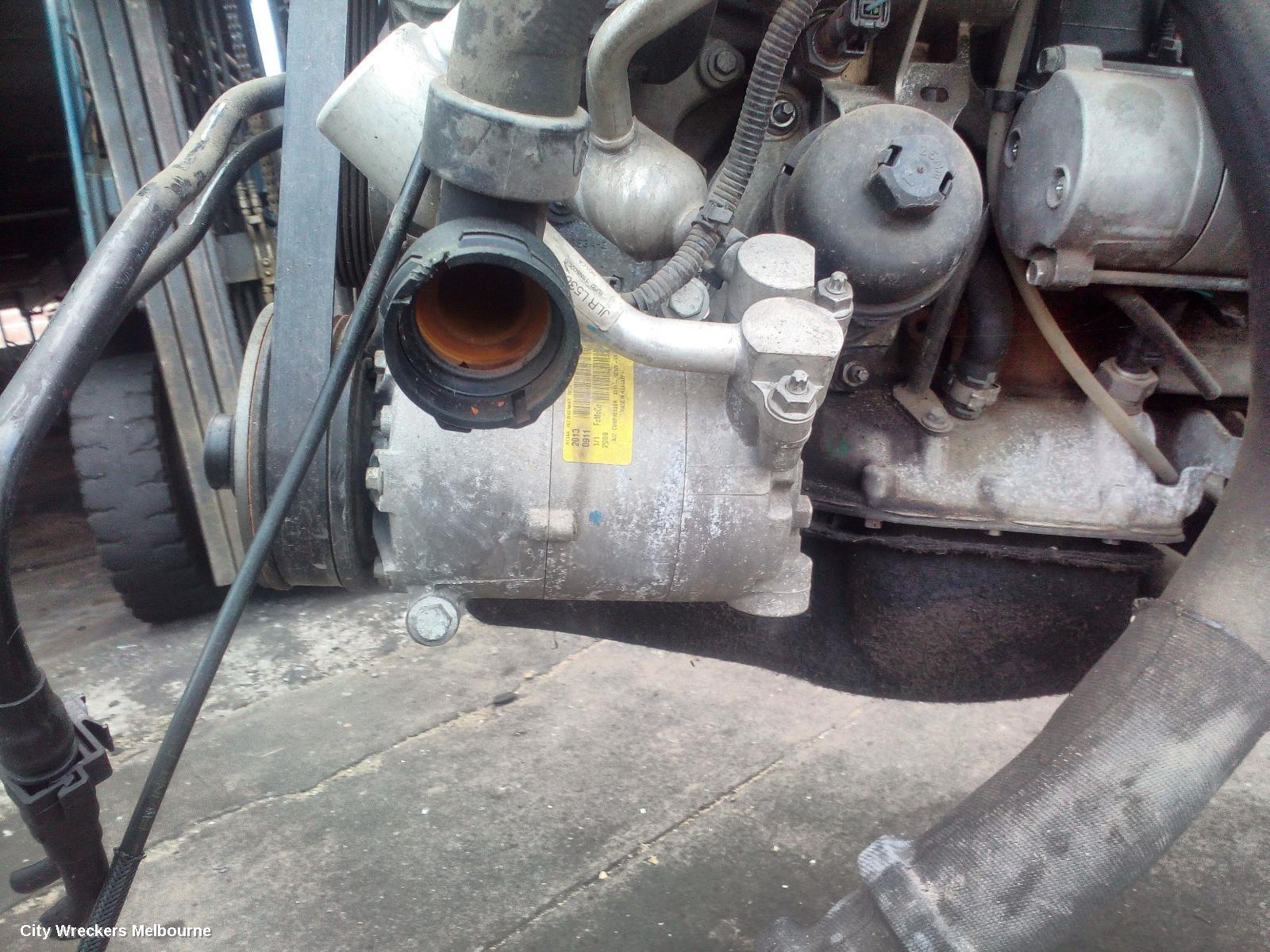 LAND ROVER RANGEROVER EVOQUE A/C COMPRESSOR, L538, DIESEL, 2.2, TURBO, P/N STARTING EJ3, 12/2013 - 08/2015