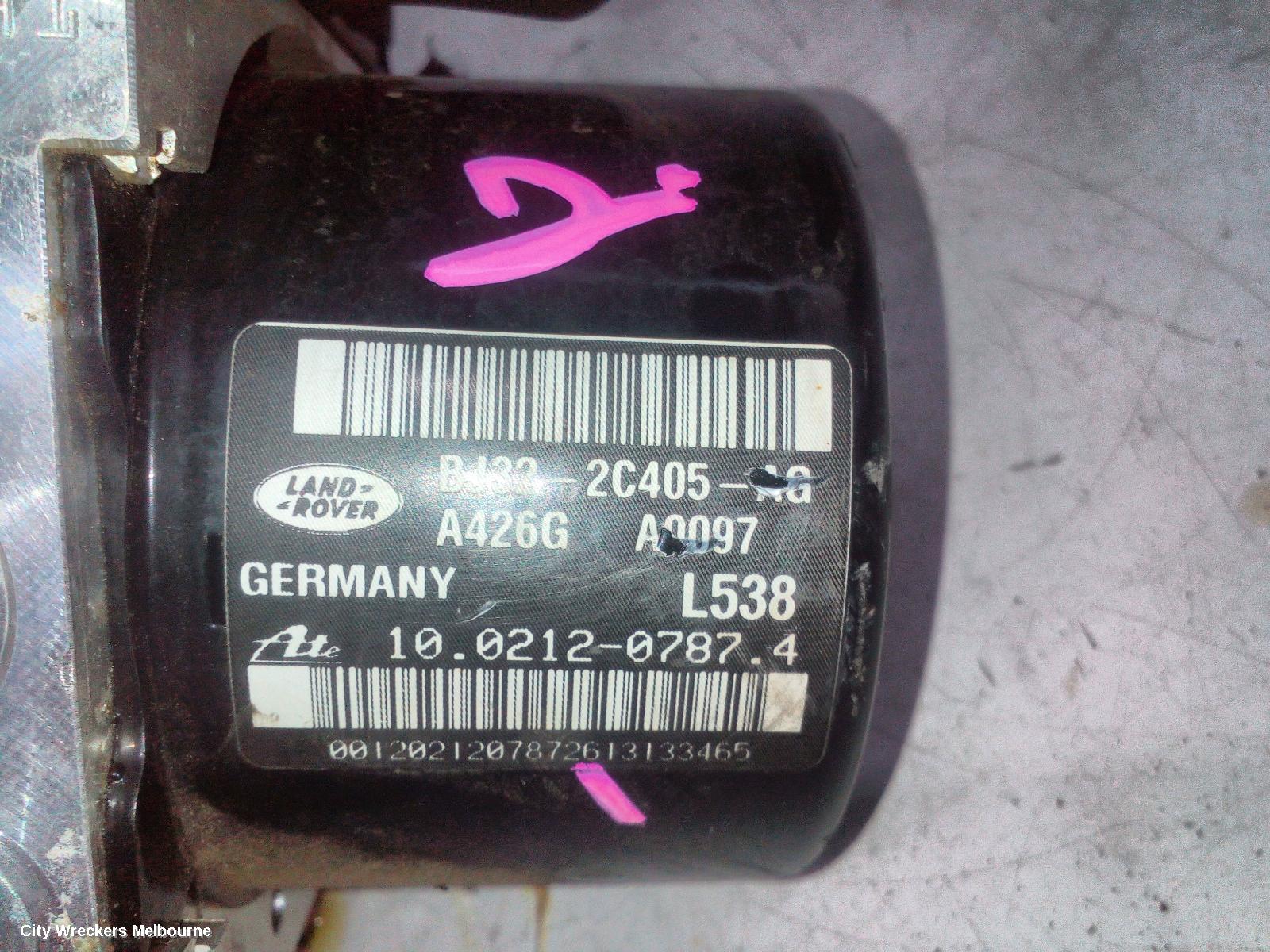 LAND ROVER RANGEROVER EVOQUE ABS PUMP/MODULATOR, L538, 11/2011 - 01/2019
