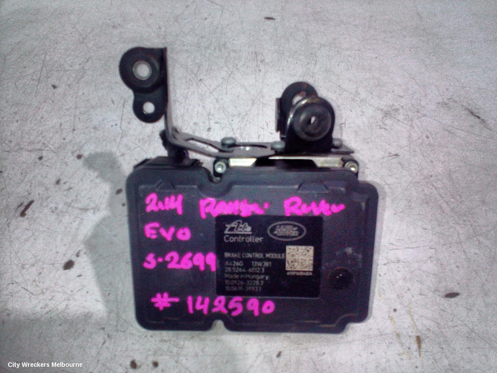 LAND ROVER RANGEROVER EVOQUE ABS PUMP/MODULATOR, L538, 11/2011 - 01/2019