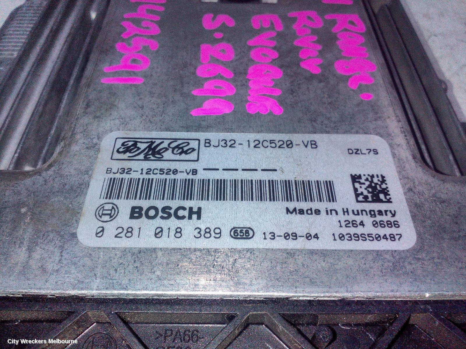 LAND ROVER RANGEROVER EVOQUE ECU, ENGINE ECU, 2.2, DIESEL, ECU ONLY, L538, 11/2011 - 08/2015