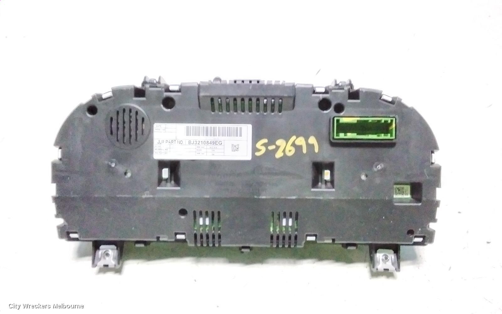 LAND ROVER RANGEROVER EVOQUE INSTRUMENT CLUSTER, DIESEL, 2.2, TURBO, AUTO T/M, L538, 11/2011 - 08/2015