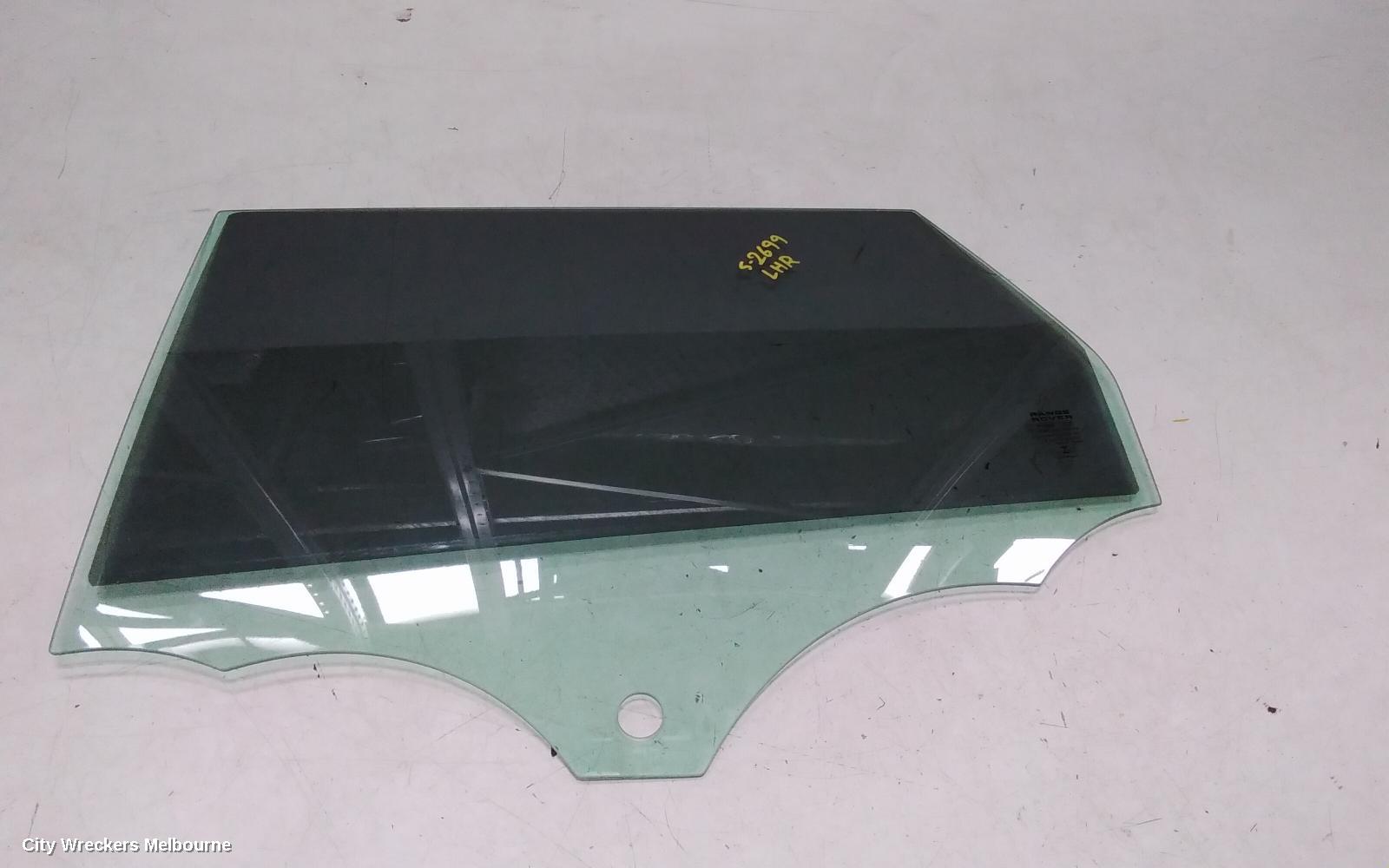 LAND ROVER RANGEROVER EVOQUE LEFT REAR DOOR WINDOW, L538, 11/2011 - 01/2019