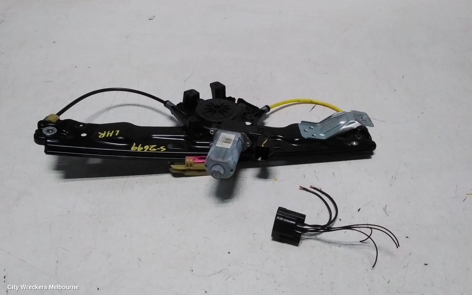 LAND ROVER RANGEROVER EVOQUE LEFT REAR WND REG/MOTOR, DOOR REG ASSY (REG AND MOTOR), 5DR, L538, 11/2011 - 01/2019