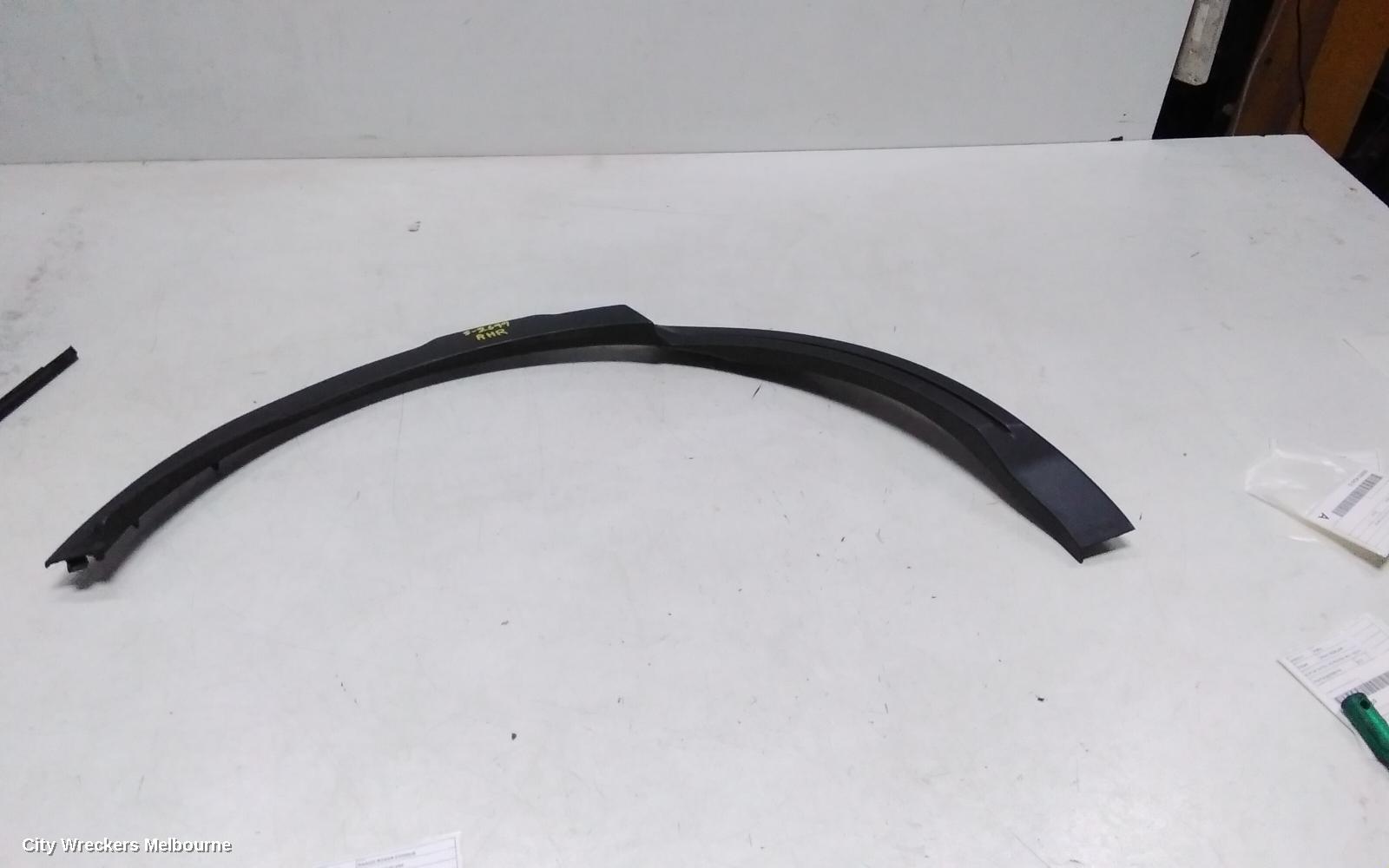 LAND ROVER RANGEROVER EVOQUE WHEEL ARCH FLARE, RH REAR, L538, 11/2011 - 01/2019