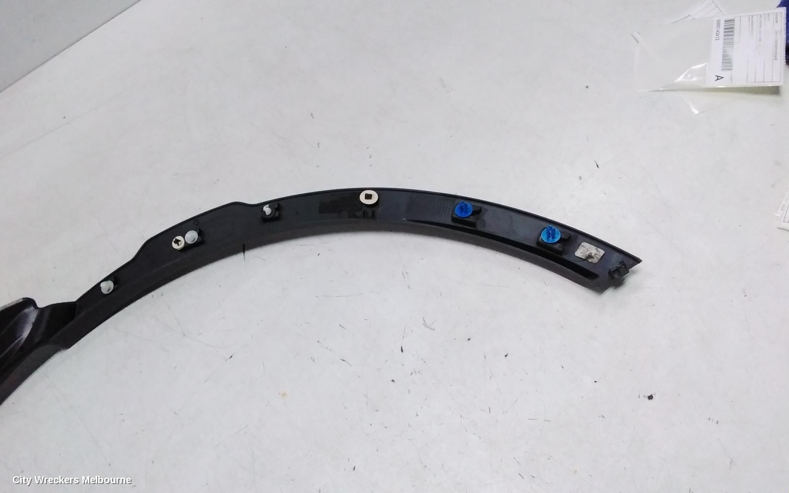 LAND ROVER RANGEROVER EVOQUE WHEEL ARCH FLARE, RH REAR, L538, 11/2011 - 01/2019