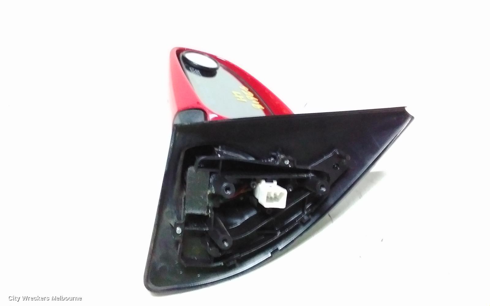 HOLDEN BARINA LEFT DOOR MIRROR, TK, HATCH, 07/2008 - 12/2012