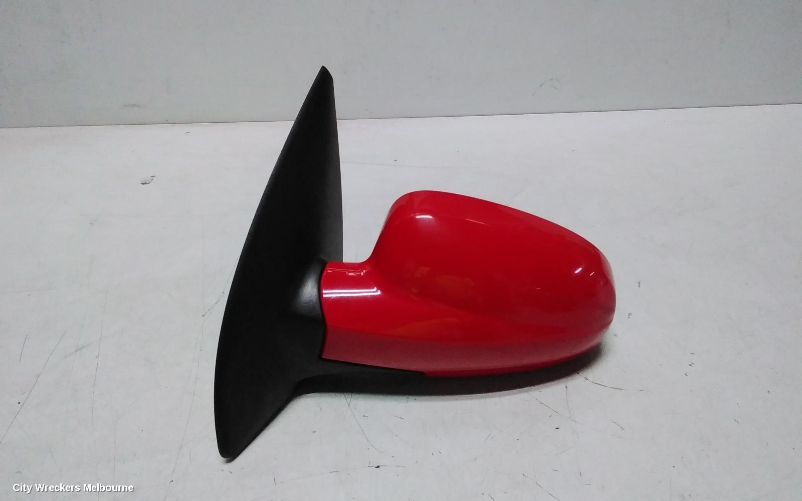 HOLDEN BARINA LEFT DOOR MIRROR, TK, HATCH, 07/2008 - 12/2012