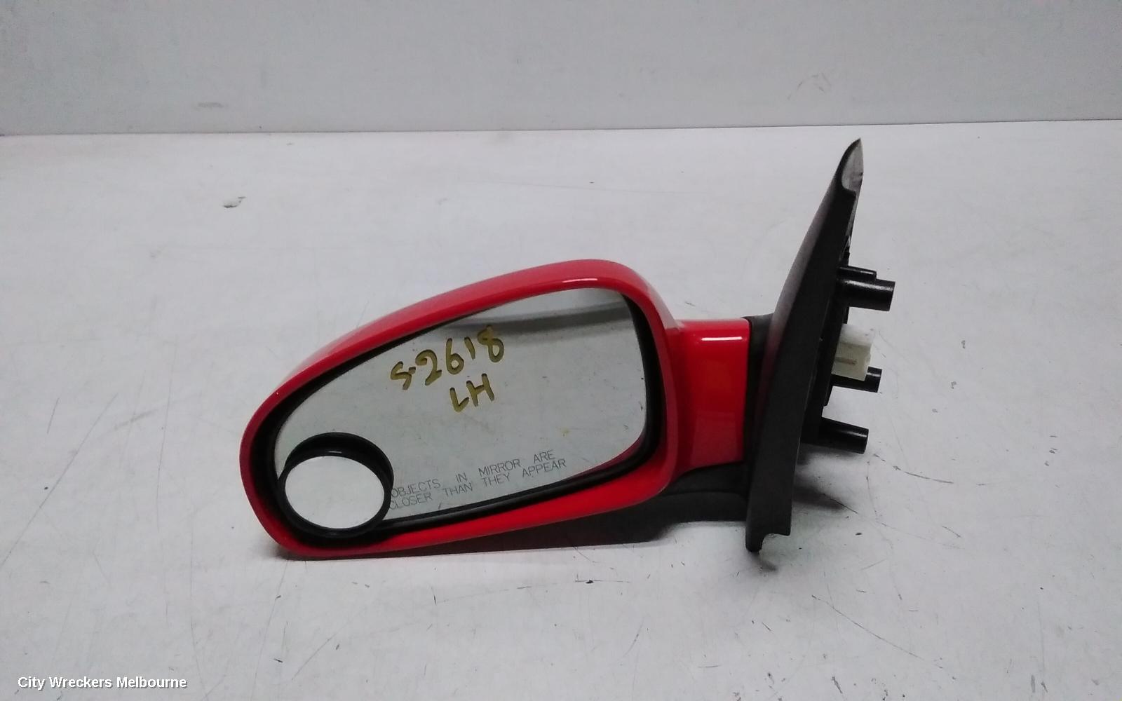 HOLDEN BARINA LEFT DOOR MIRROR, TK, HATCH, 07/2008 - 12/2012