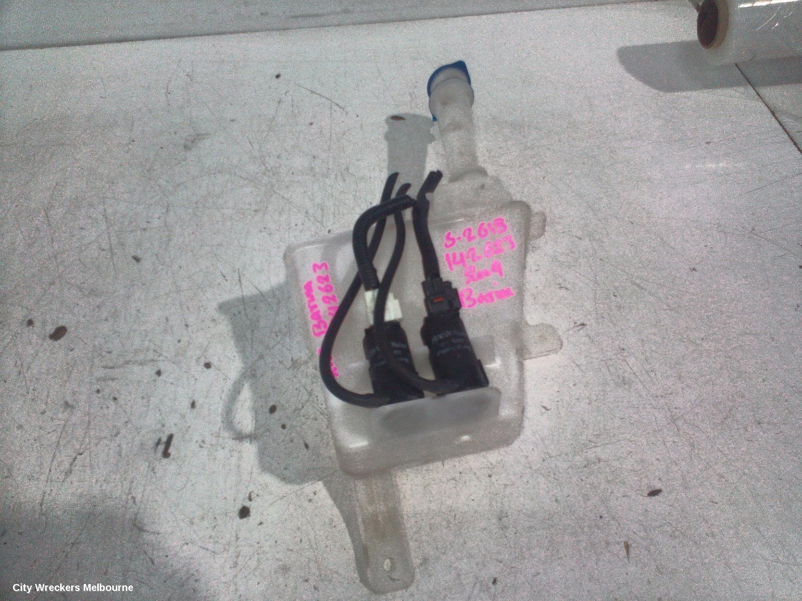 HOLDEN BARINA WASHER BOTTLE, TK, HATCH, 12/2005 - 12/2012