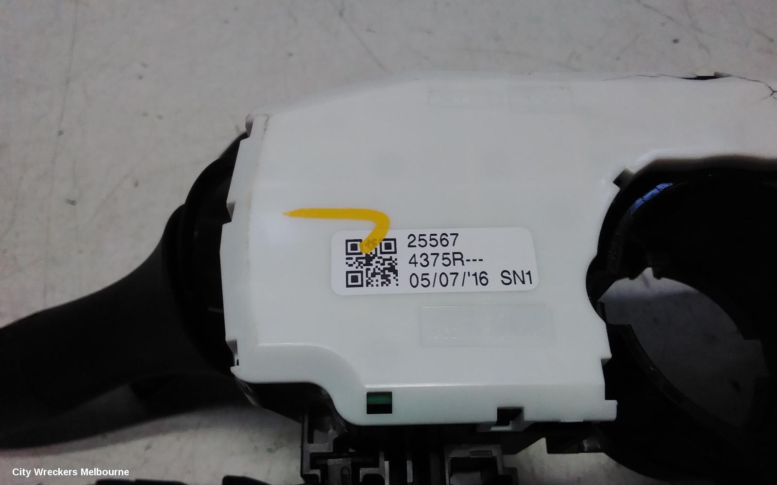 RENAULT MEGANE COMBINATION SWITCH, ELECT PARK SWITCH, BFB/LFF/KFB, 06/2016 - 02/2020