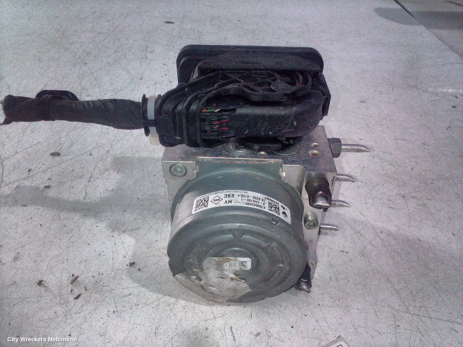 RENAULT MEGANE ABS PUMP/MODULATOR, GEN 4, 06/2016 - 02/2020