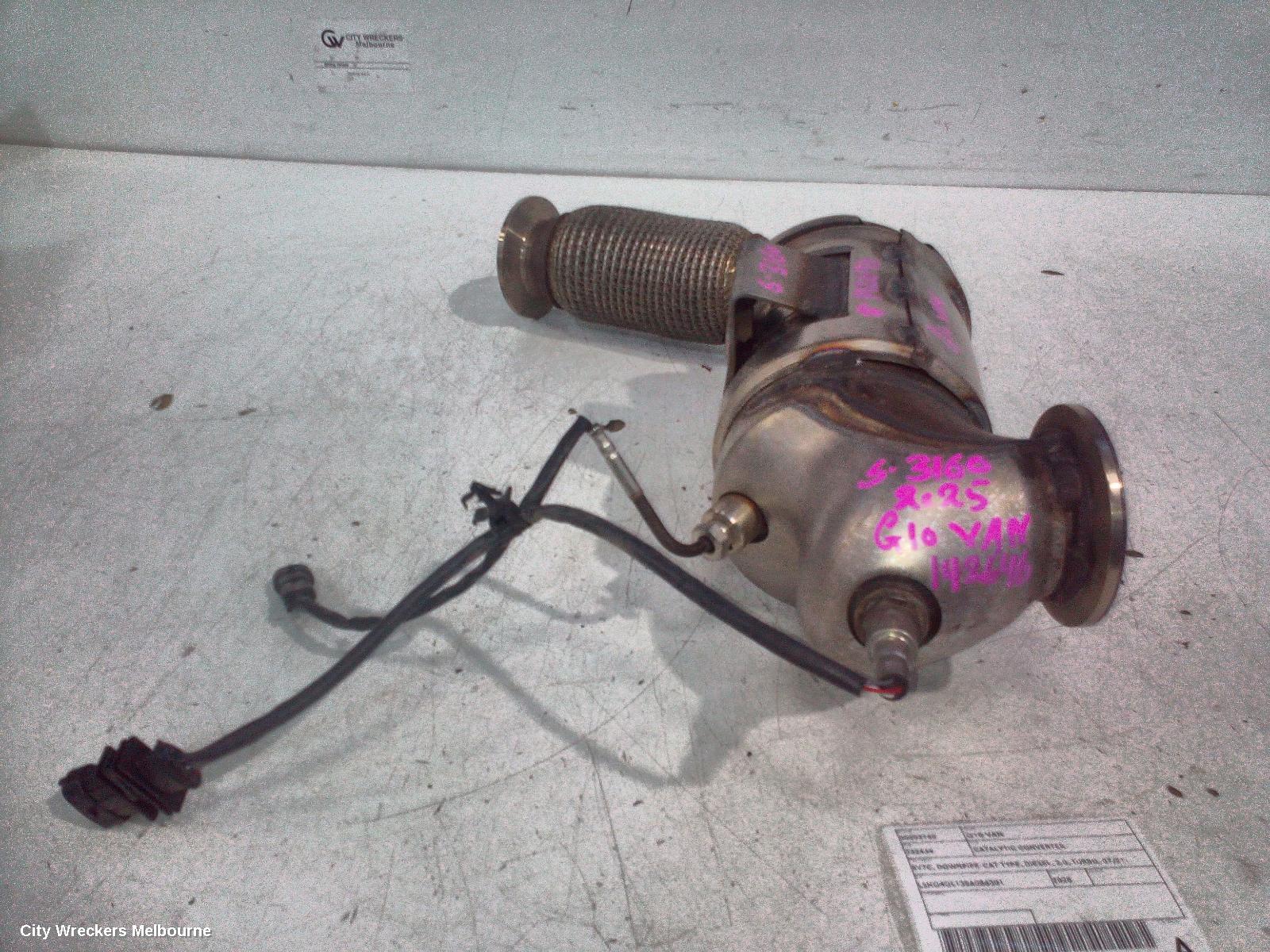 LDV G10 CATALYTIC CONVERTER, SV7C, DOWNPIPE-CAT TYPE, DIESEL, 2.0, TURBO, 07/2021 ONWARDS