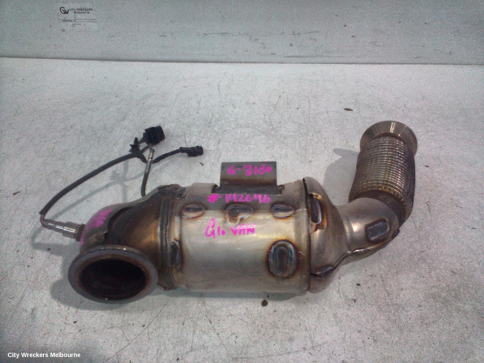 LDV G10 CATALYTIC CONVERTER, SV7C, DOWNPIPE-CAT TYPE, DIESEL, 2.0, TURBO, 07/2021 ONWARDS