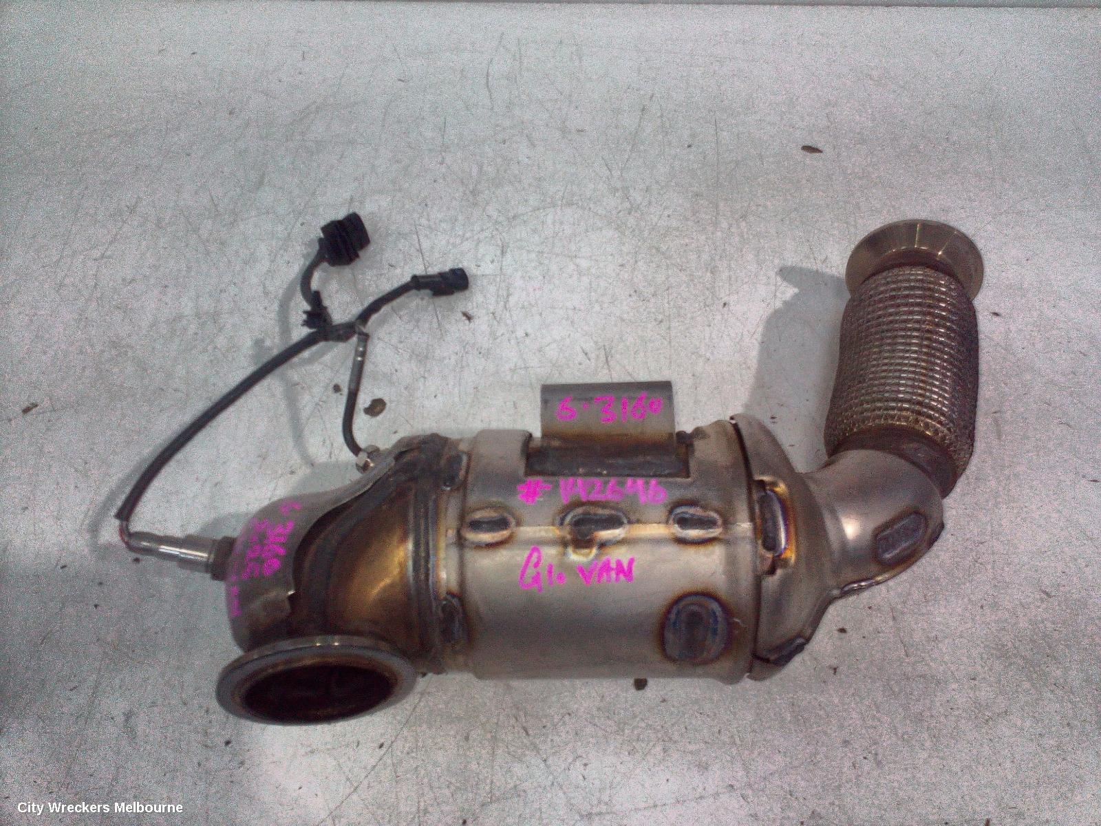 LDV G10 CATALYTIC CONVERTER, SV7C, DOWNPIPE-CAT TYPE, DIESEL, 2.0, TURBO, 07/2021 ONWARDS