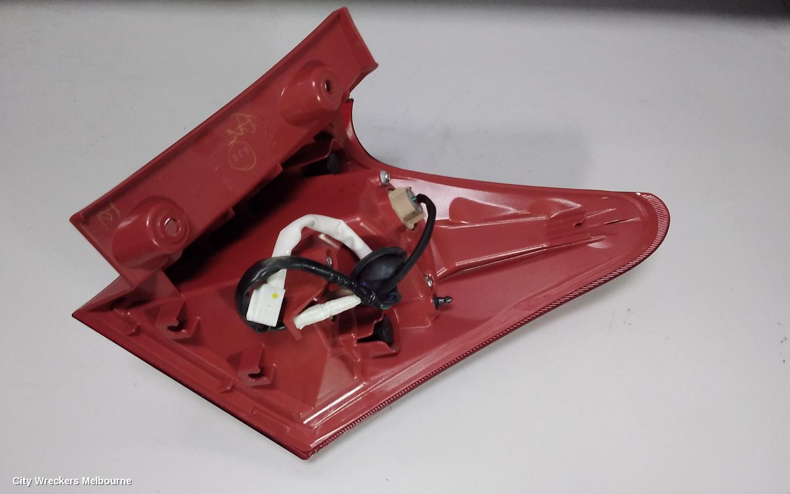 TOYOTA COROLLA LEFT TAILLIGHT, ZRE182R, HATCH, 10/2012 - 03/2015