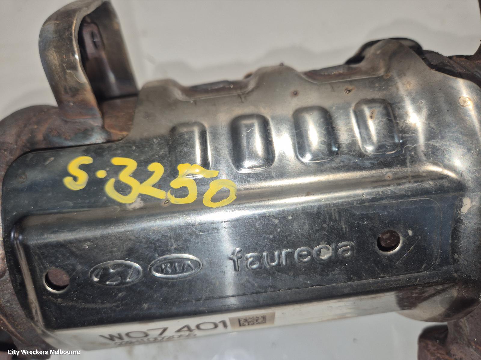 KIA STONIC CATALYTIC CONVERTER, UNDER CAR-CAT TYPE, 1.0, PETROL, YB, 08/2020 ONWARDS
