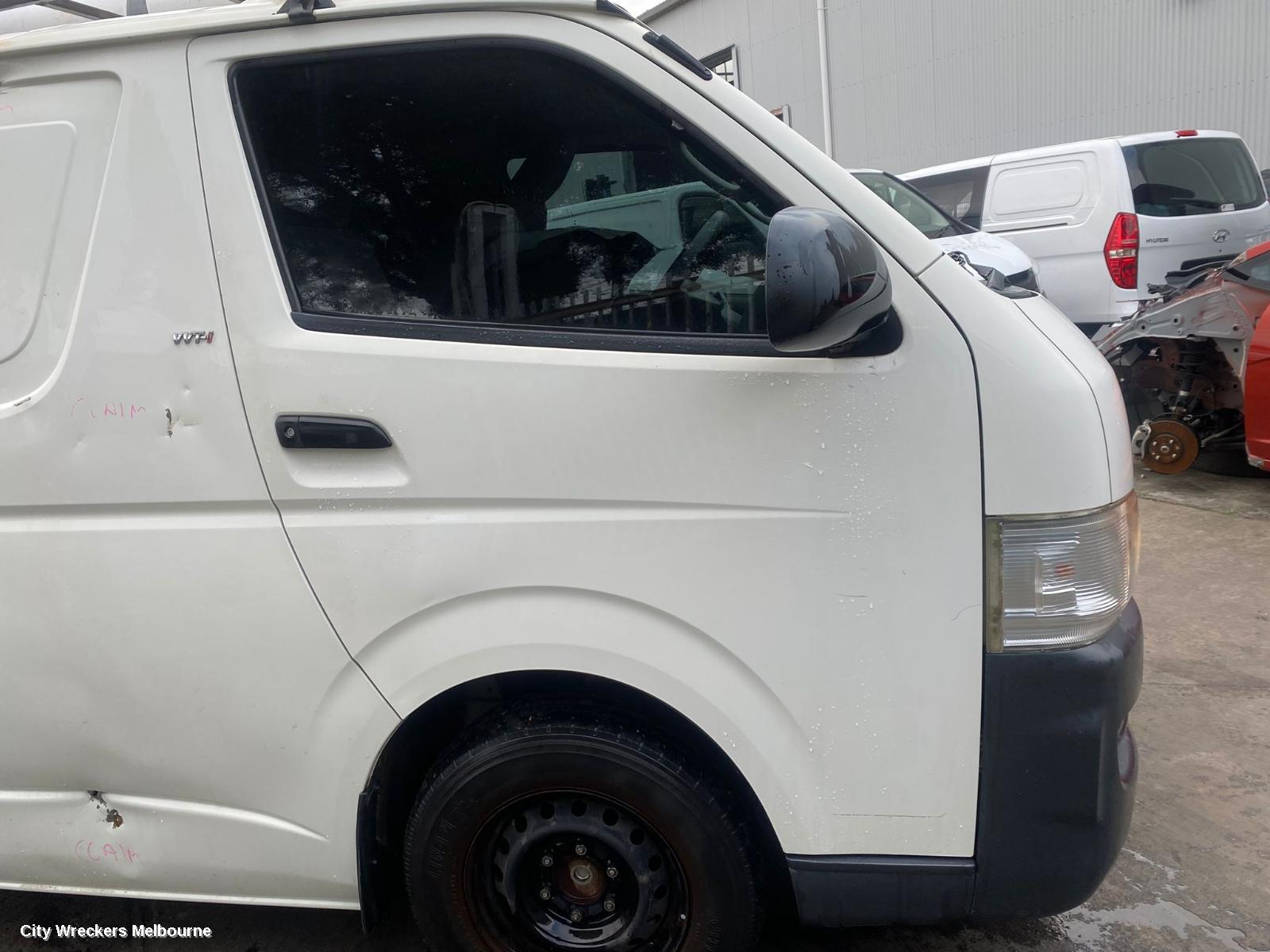 TOYOTA HIACE DOOR HANDLE, OUTER, LH FRONT, TRH/KDH, 03/2005 - 04/2019