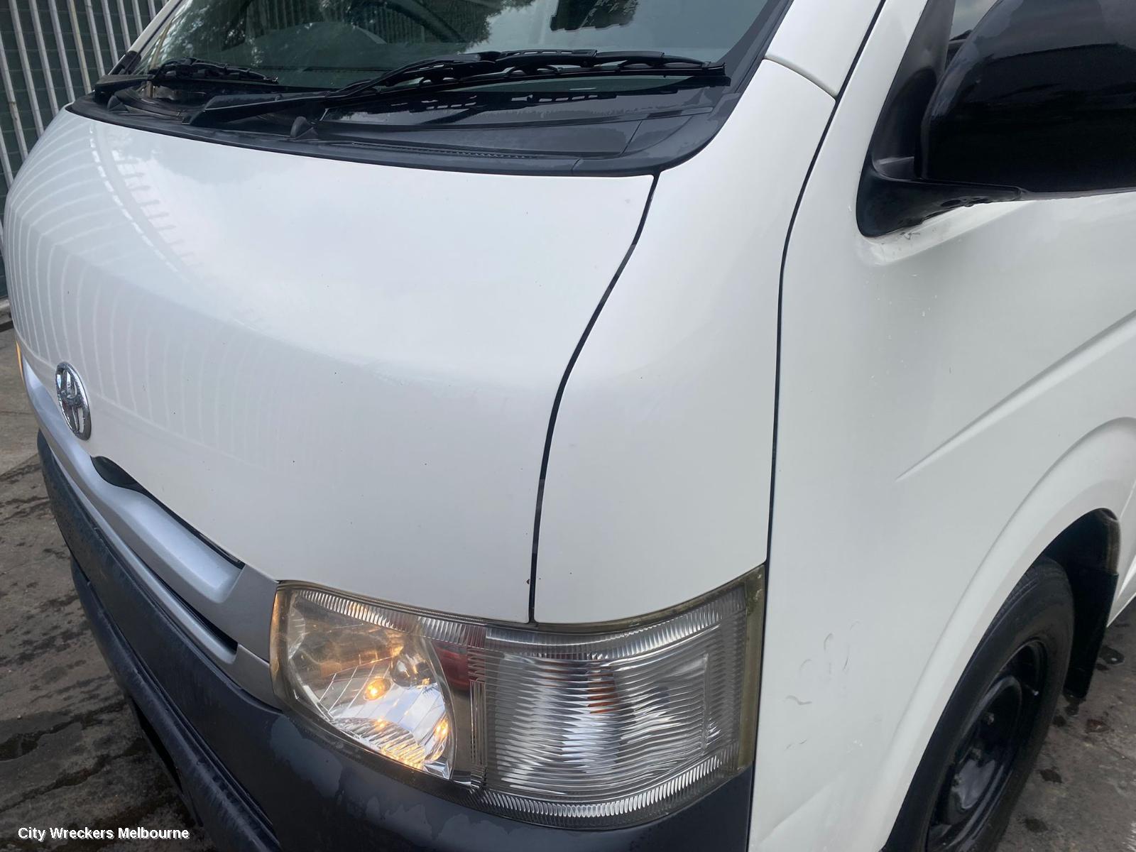 TOYOTA HIACE AIRBAG MODULE/SENSOR, CLOCKSPRING, TRH/KDH, 03/2005 - 01/2014