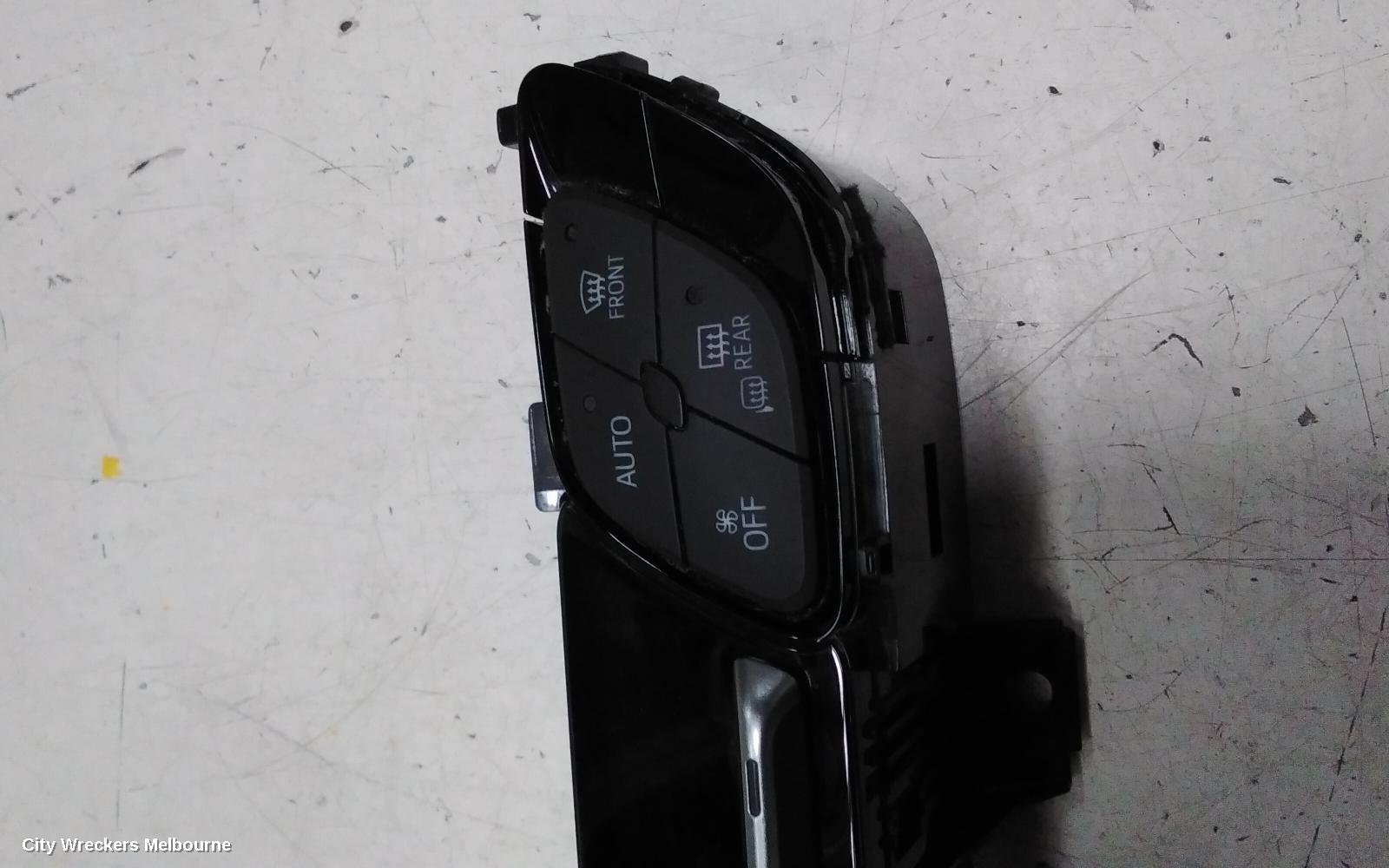 TOYOTA C-HR HEATER/AC CONTROLS, DUAL ZONE CLIMATE CONTROL TYPE, NGX10R/NGX50R/ZYX10R, 12/2016 - 09/2023