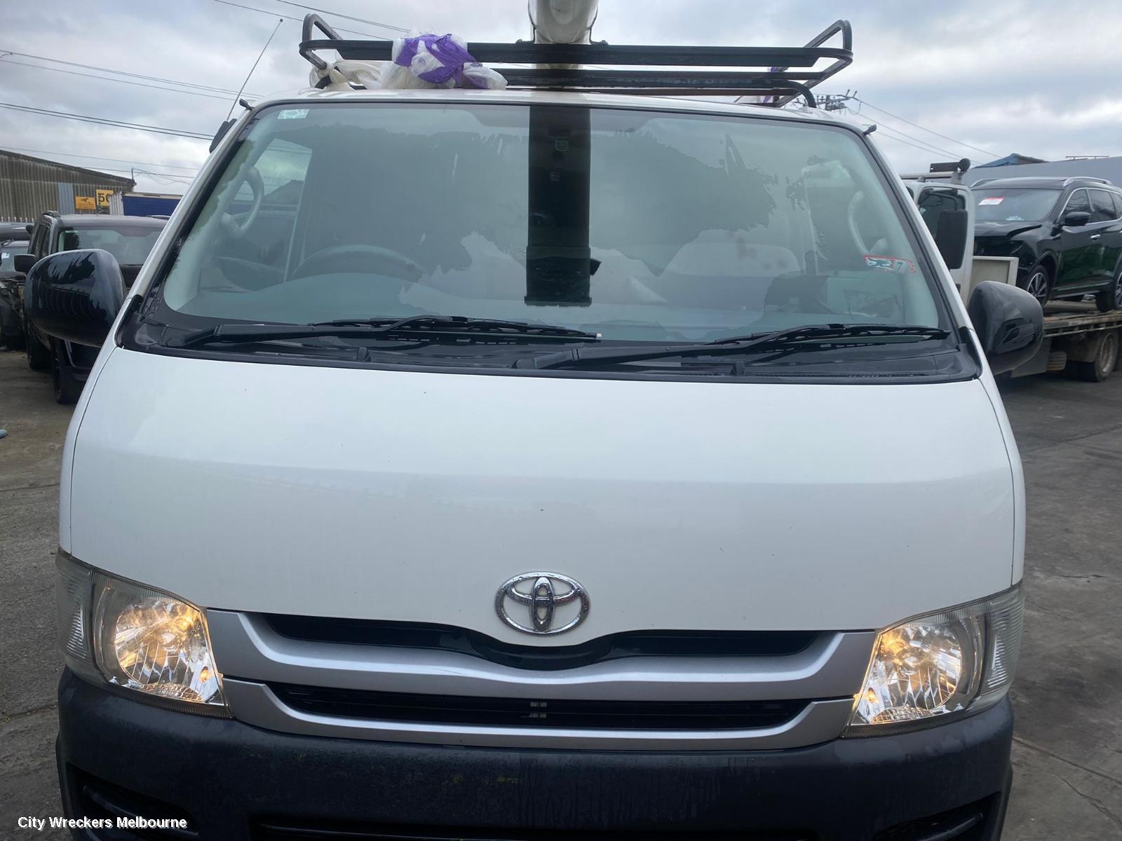 TOYOTA HIACE AIRBAG MODULE/SENSOR, CLOCKSPRING, TRH/KDH, 03/2005 - 01/2014