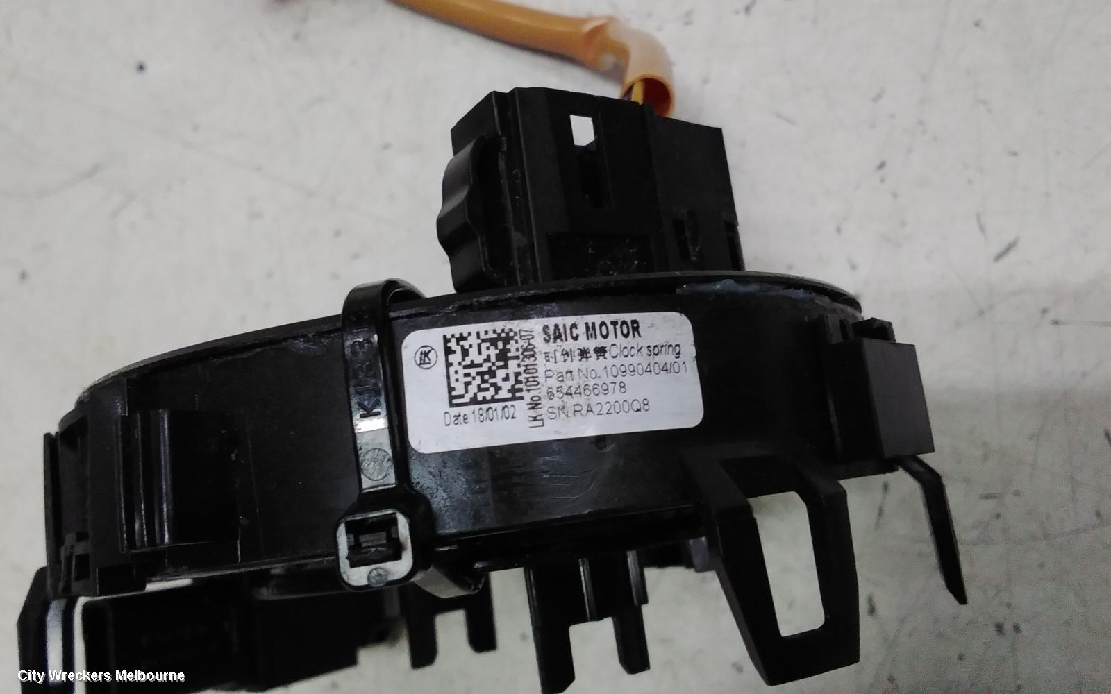 MG ZS AIRBAG MODULE/SENSOR, CLOCKSPRING, AZS1, 09/2017 ONWARDS