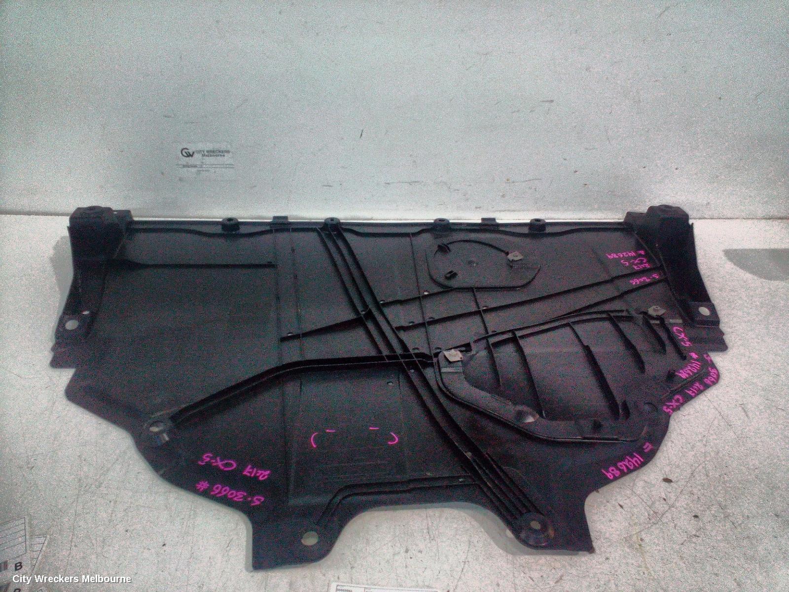 MAZDA CX5 LOWER ENGINE SPLASH TRAY, MAIN ENGINE UNDERTRAY, KF, 02/2017 ONWARDS