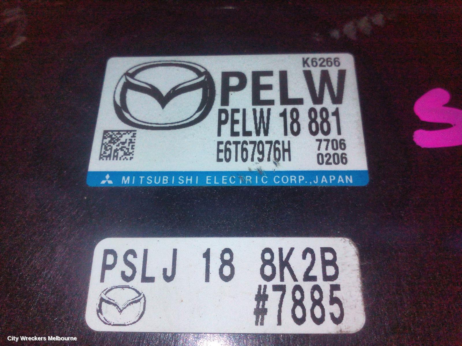 MAZDA CX5 ECU, ENGINE ECU, 2.0, PE-VPS, PETROL, ECU ONLY, KF, 02/2017 - 04/2018