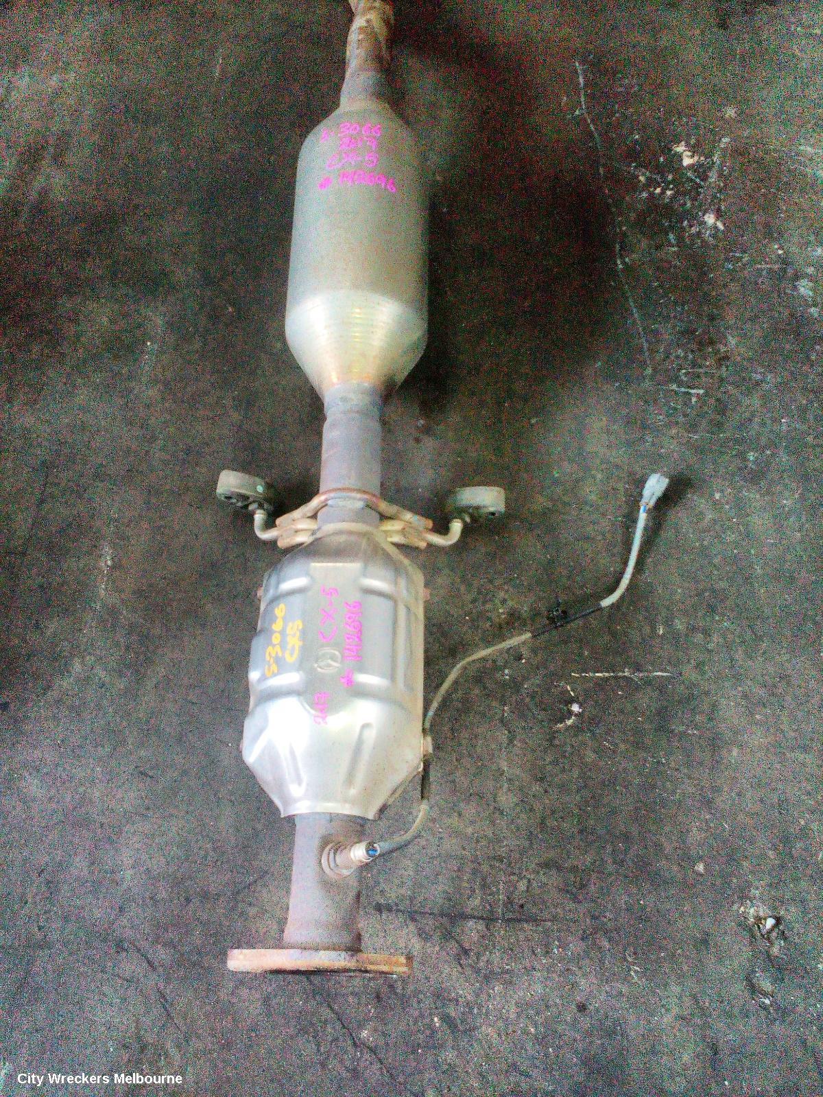 MAZDA CX5 CATALYTIC CONVERTER, UNDER CAR-CAT TYPE, PETROL, 2.0, 2WD, KF, 02/2017 ONWARDS