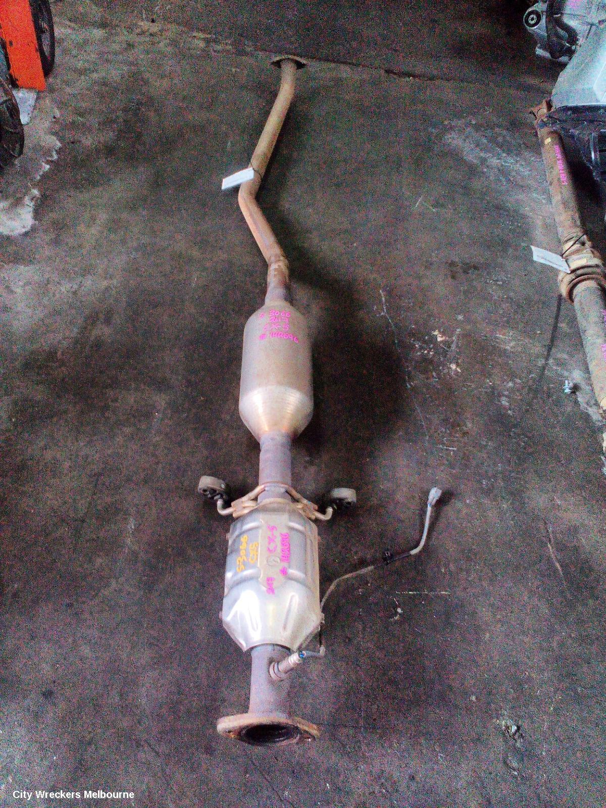 MAZDA CX5 CATALYTIC CONVERTER, UNDER CAR-CAT TYPE, PETROL, 2.0, 2WD, KF, 02/2017 ONWARDS