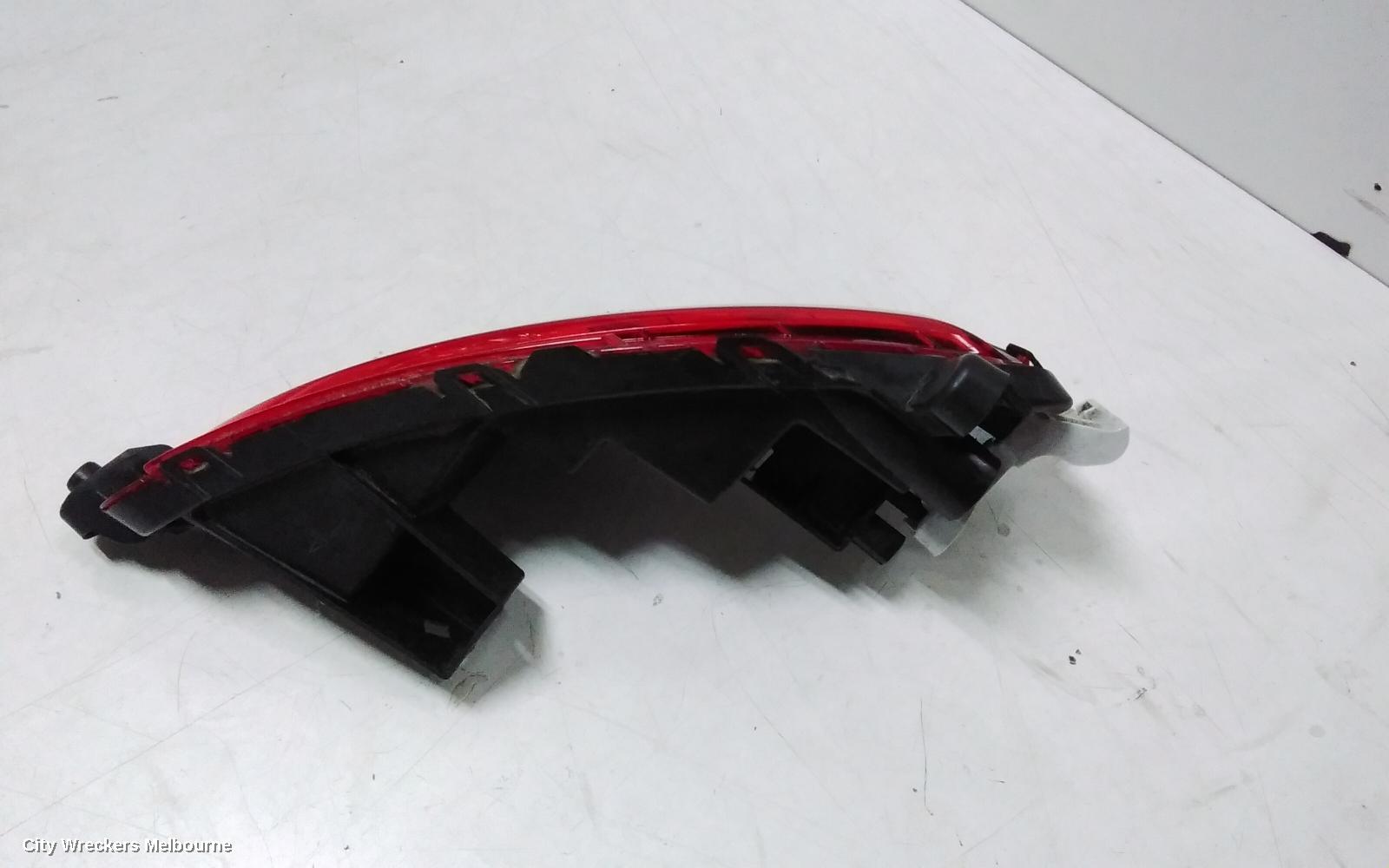 MAZDA CX5 LEFT TAILLIGHT, IN BUMPER REFLECTOR, KF, 02/2017 - 08/2021