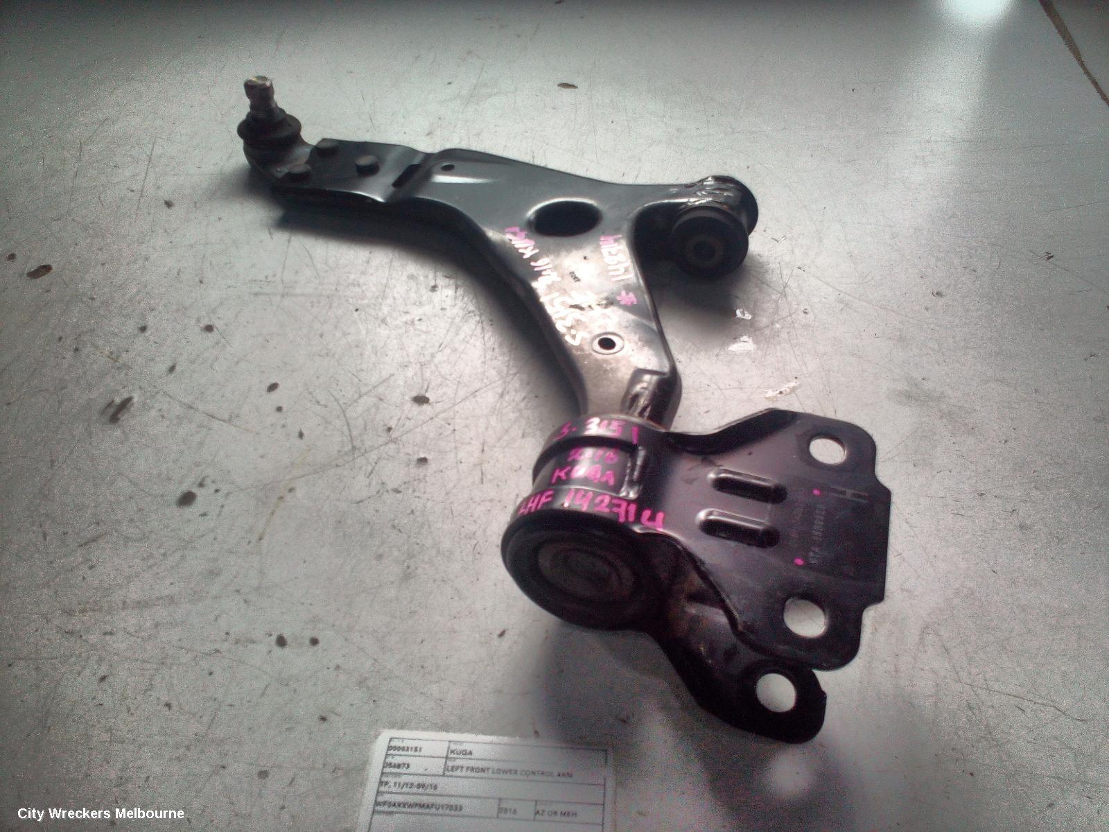 FORD KUGA LEFT FRONT LOWER CONTROL ARM, TF, 11/2012 - 09/2016